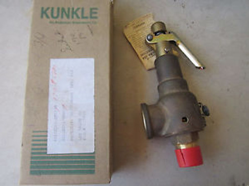 Kunkle Valve 6010ED01 Safety Relief Valve 170 PSI 3/4 NOS