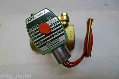 NEW ASCO RED HAT VALVE, SOLENOID SHUTOFF VALVE 8210G8  Automatic Switch Co.