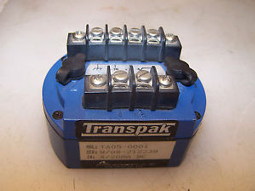 NEW ACTION INSTRUMENTS TRANSPAK TWO WIRE TRANSMITTER T605-0001 90V MAX