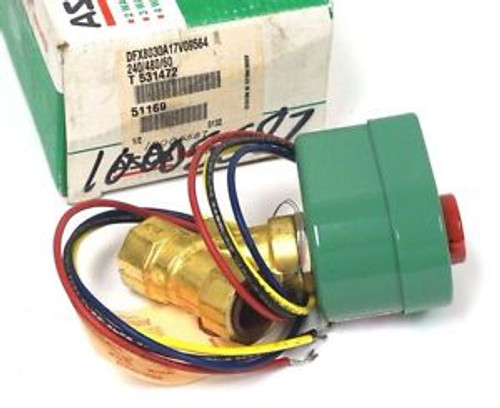 NEW ASCO DFX8030A17V09564 SOLENOID VALVE 240/480/60