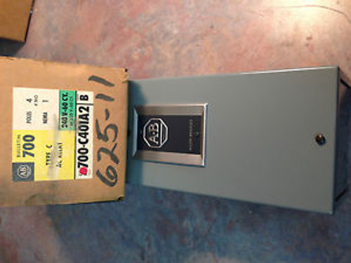 700-C401A2 Allen Bradley Relay 240V 4 Pole NO New