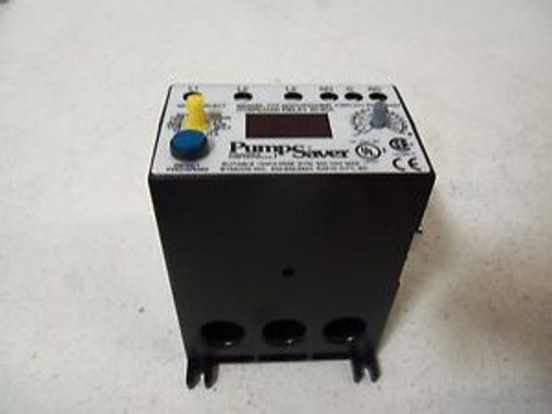 SYMCOM 777-ACCUPOWER OVERLOAD RELAY PUMP SAVER NEW NO BOX