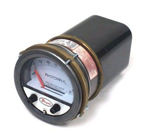 NEW DWYER A3060 PHOTOHELIC PRESSURE SWITCH 0-60 IN. WATER
