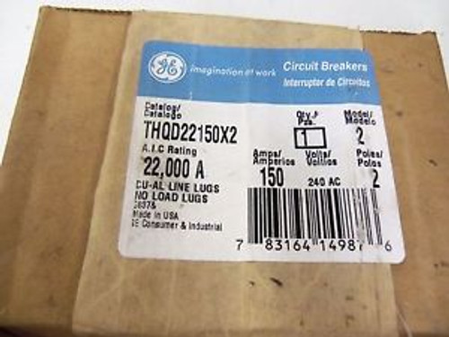 GENERAL ELECTRIC CIRCUIT BREAKER THQD22150 NEW IN BOX
