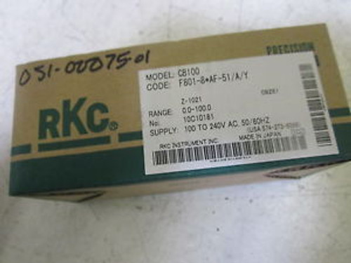 RKC CB100 TEMPERATURE CONTROLLER NEW IN A BOX