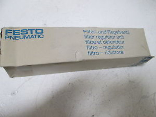 FESTO LFR-1/2-S-B FILTER REGULATOR NEW IN A BOX
