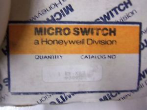 MICRO SWITCH EX-XR3 NEW IN BOX