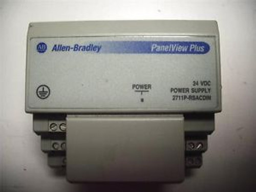 ALLEN BRADLEY 2711P-RSACDIN POWER SUPPLY 24VCD 3A OUTPUT TESTED NEW
