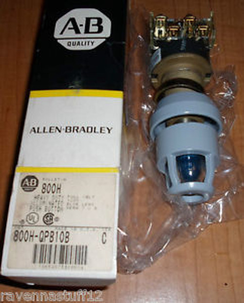 ALLEN-BRADLEY 800H-QPB10B PUSH BUTTONS  (NEW IN BOX)