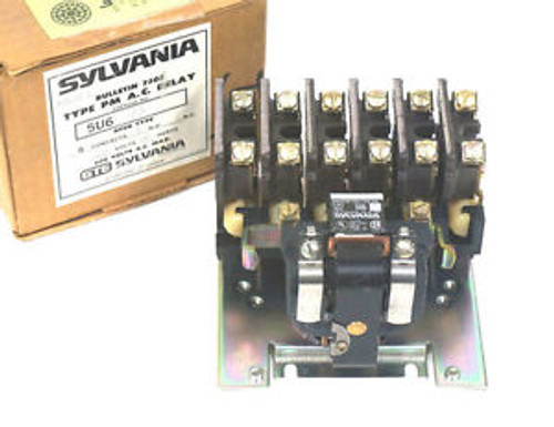 NEW SYLVANIA 5U6-76 RELAY MODULE 120V/60HZ, 5U676