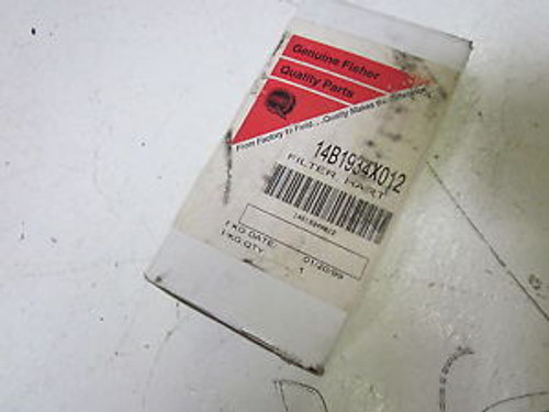 FISHER 14B1934X012 FILTER, HART  NEW IN A BOX