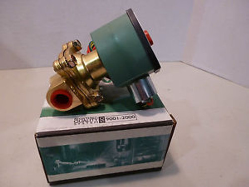 3/8 ASCO Red-Hat II 8210G033 Threaded Solenoid Valve 2-Way NO New