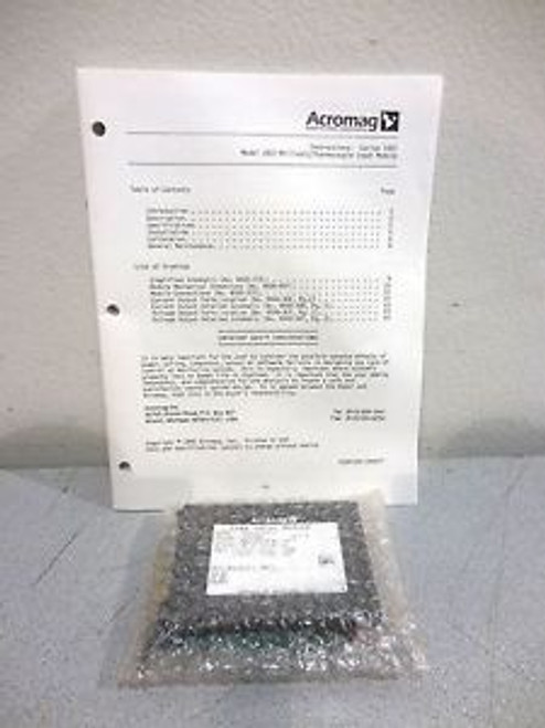 RX-639, NEW ACROMAG 1800 INPUT MODULE 1822-J-VO-L