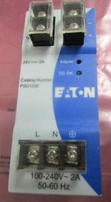 EATON CUTLER HAMMER PSG120E 100-240V 5 AMP Power Supply