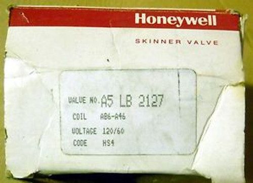 HONEYWELL SKINNER SOLENOID VALVE A5LB2127