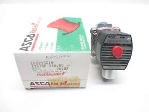 NEW ASCO EF8215G10 RED-HAT II 120V-AC 3/8 IN NPT SOLENOID VALVE D482567