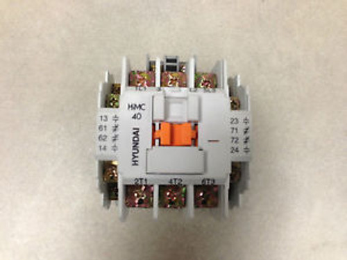 HiMC40W, 220 Hyundai Contactor 40A 3 Pole 220-240VAC Coil New