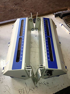 DETECTOR LIGHT CURTAINS RECIEVER&TRANSMITTER 12RX SERIAL:9205011 W/ INSTRUCTIONS