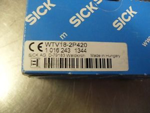SICK WTV18-2P420 200MM RANGE PROXIMITY SENSOR SWITCH  new