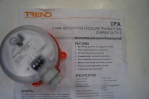 TREND CONTROLS DIFFERENTIAL PRESSURE TRANSMITTER DPIA-100-250