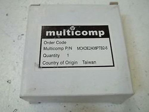MULTICOMP MCKDE2408PTB2-6 FAN 24VDC NEW IN A BOX