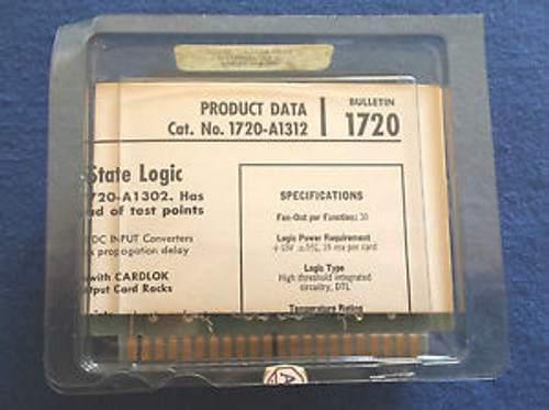 ALLEN-BRADLEY 1720-A1312 or 1720A1312 (SERIE C) 2DC INPUTS