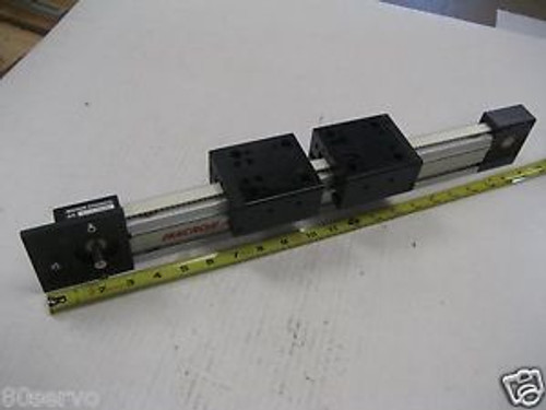 MACRON DYNAMICS LINEAR STAGE TABLE BELT DRIVEN  #7363001   9 - 12  TRAVEL NEW