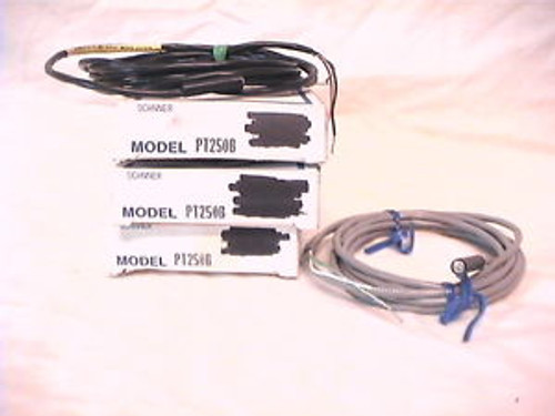 3 NEW BANNER PT250B RECEIVER 1 NEW LR250B EMITTER OPPOSED MODE SENSORS