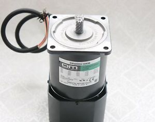 ORIENTAL MOTOR  5IK60GU-SWM  Electromagnetic Brake Induction Motor #076