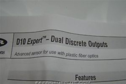 Banner Fiber Optic Sensor D10DPFP