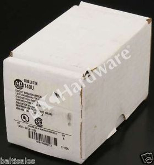 New Allen Bradley 140U-G2C3-C30 /A Molded Case Circuit Breaker 3-Poles 30A Qty