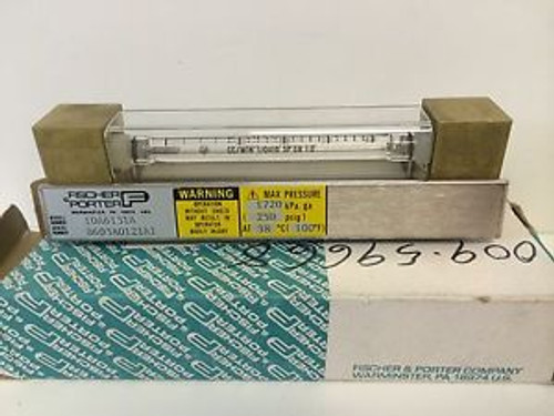 NEW OLD STOCK IN BOX FISCHER & PORTER FLOW RATE METER FLOWMETER 10A6131A