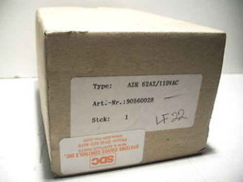 SCHMERSAL AZR62A2/110VAC  NEW QUANTITY SAFETY RELAY
