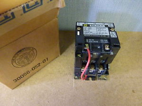 Square D Square D 8502 SBO2 Form S Magnetic Contactor Size 0 Coil 110/120 VAC