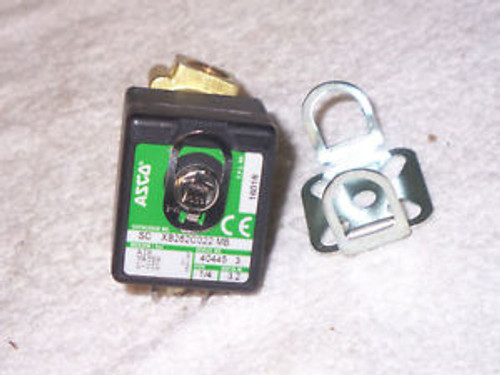 NEW ASCO SC XB262C022 MB 1/4 PIPE SOLENOID VALVE