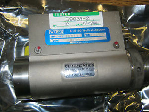 Weber Type: MMA 036/S-6Nm Transducer &lt