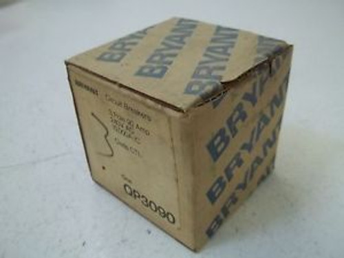 BRYANT QP3090 CIRCUIT BREAKER NEW IN A BOX