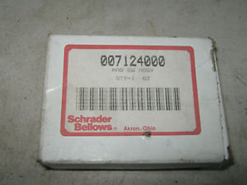 (Q4-5) 1 NEW SCHRADER BELLOWS 007124000 REED SWITCH