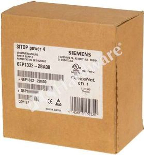 New Siemens 6EP1332-2BA00 6EP1 332-2BA00 SITOP Power 4 Power Supply 120/230V AC