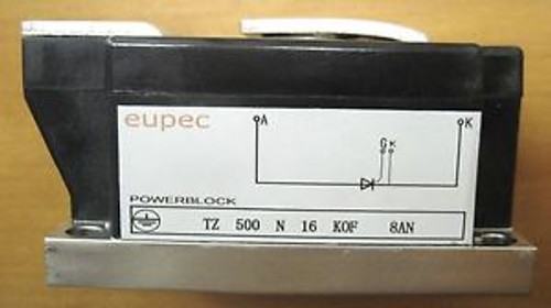 1 pcs TZ500N16KOF  EUPEC PHASE CONTROL THYRISTOR MODULE