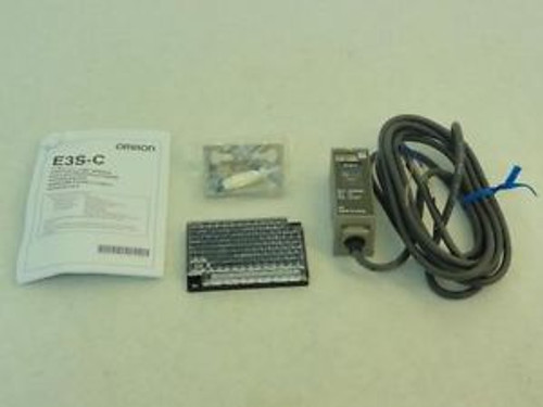 144993 New-No Box, Omron E3S-CR61 Photoelectric Sensor, 10-30VDC, 2M Cable Lengt