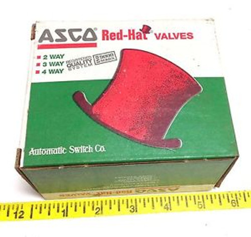 ASCO RED-HAT 3/8 2W SOLENOID VALVE New OFSF8030G10 105009