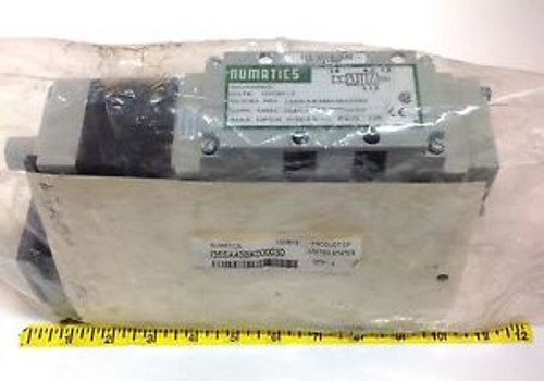 NUMATICS 150PSIG PNEUMATIC SOLENOID VALVE NNB I35SA43BK000030 100509