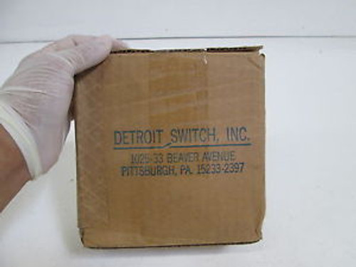 DETROIT SWITCH INC. CONTROL SWITCH 222-10 NEW IN BOX