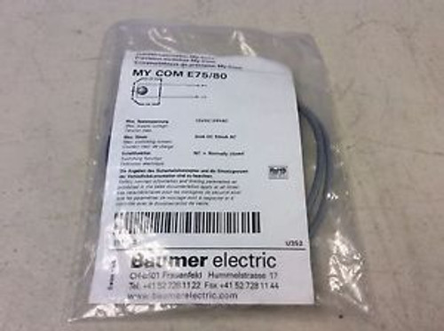 Baumer Electric MY-COME75/80 Sensor MY COM E75/80 MYCOME7580