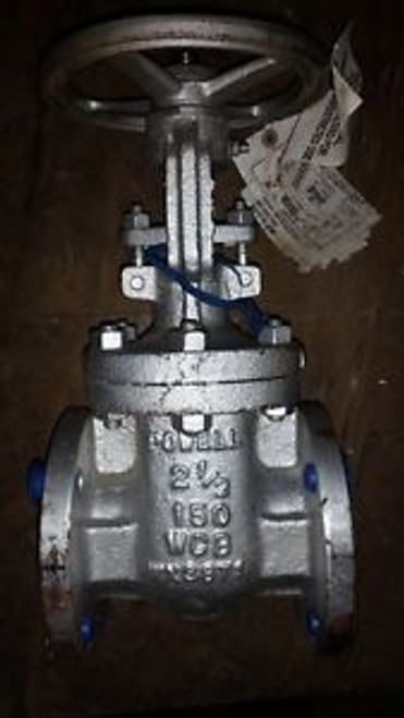 NEW Powell 2 1/2 150 Gate Valve Fig 2 1/2 1503 low emissions WCB