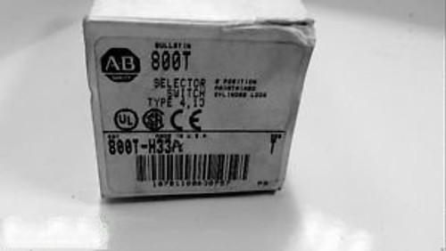 ALLEN BRADLEY 800T-J631A SERIES T SWITCH, NEW