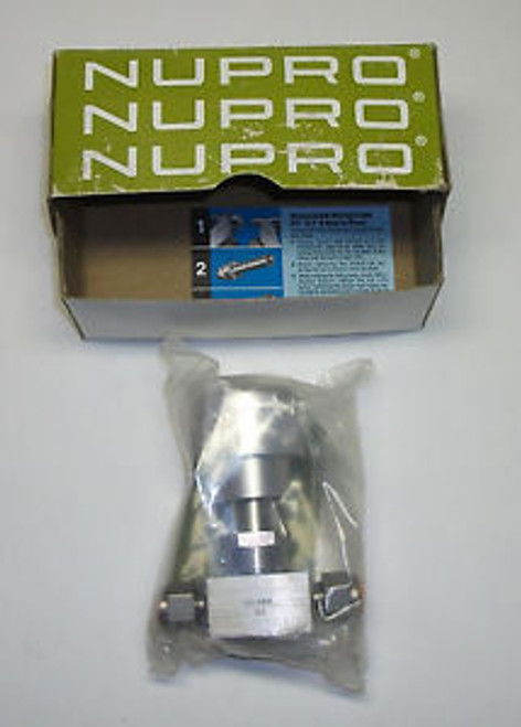 Nupro SS-6BK-10 Bellows Valve