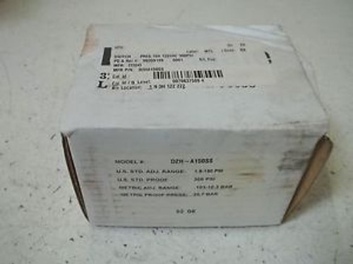 BARKSDALE D2H-A150SS PRESSURE OR VACUUM ACTUATED SWITCH NEW IN A BOX