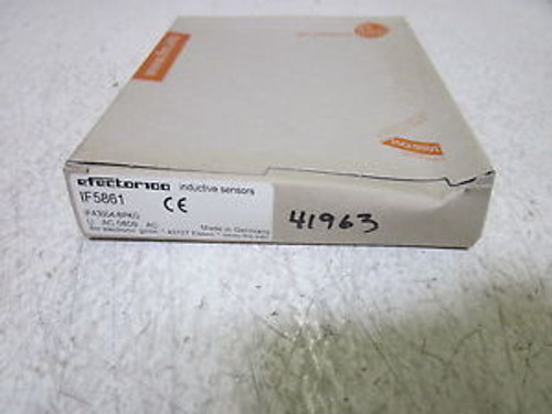 IFM ELECTRONIC IF5861 INDUCTIVE SENSOR NEW IN A BOX